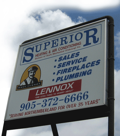 Superior Cobourg sign
